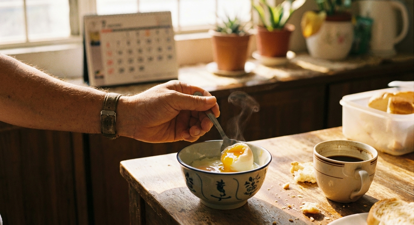 Eggs vs cereal breakfast comparison