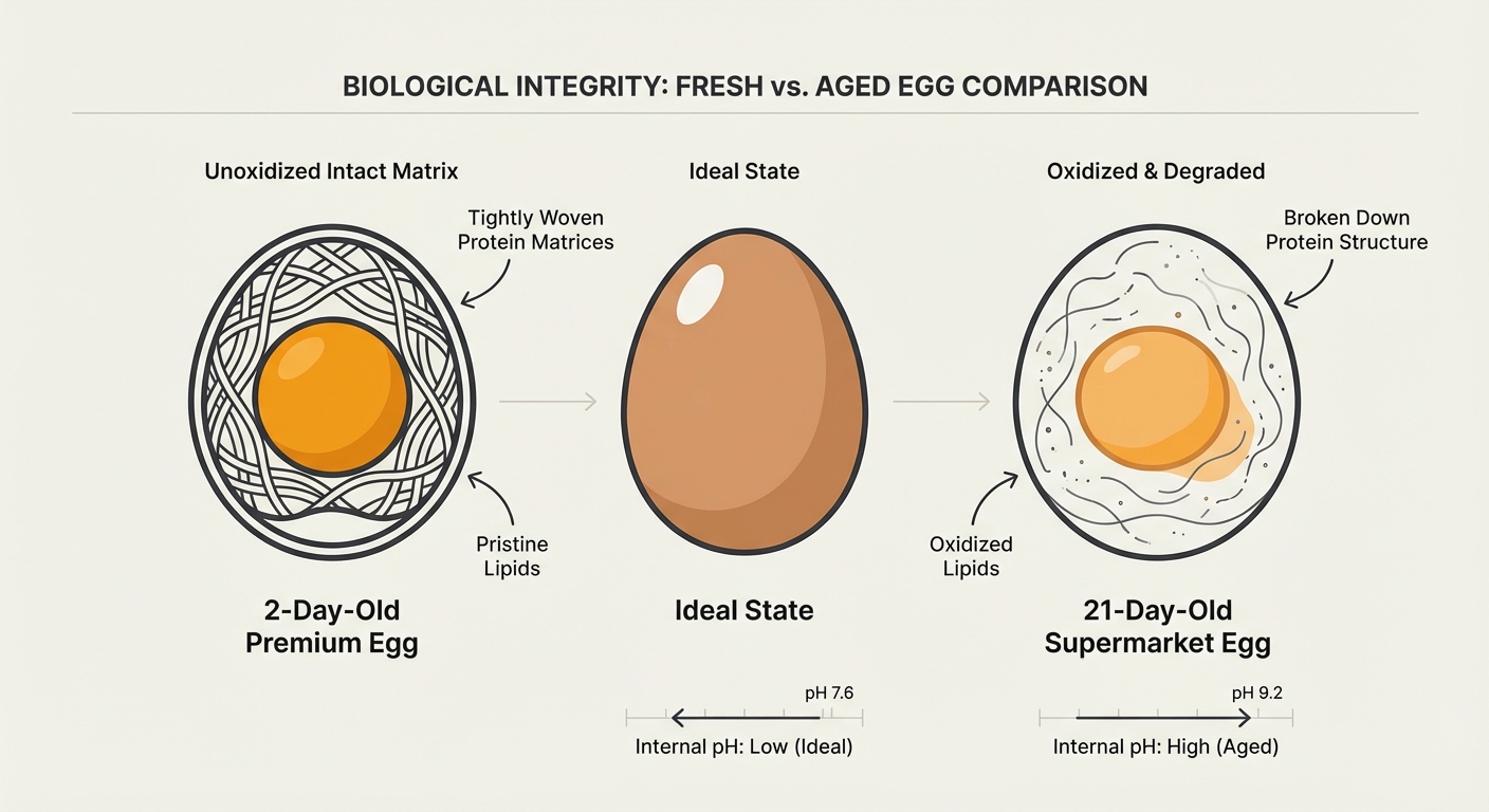 Egg freshness quality
