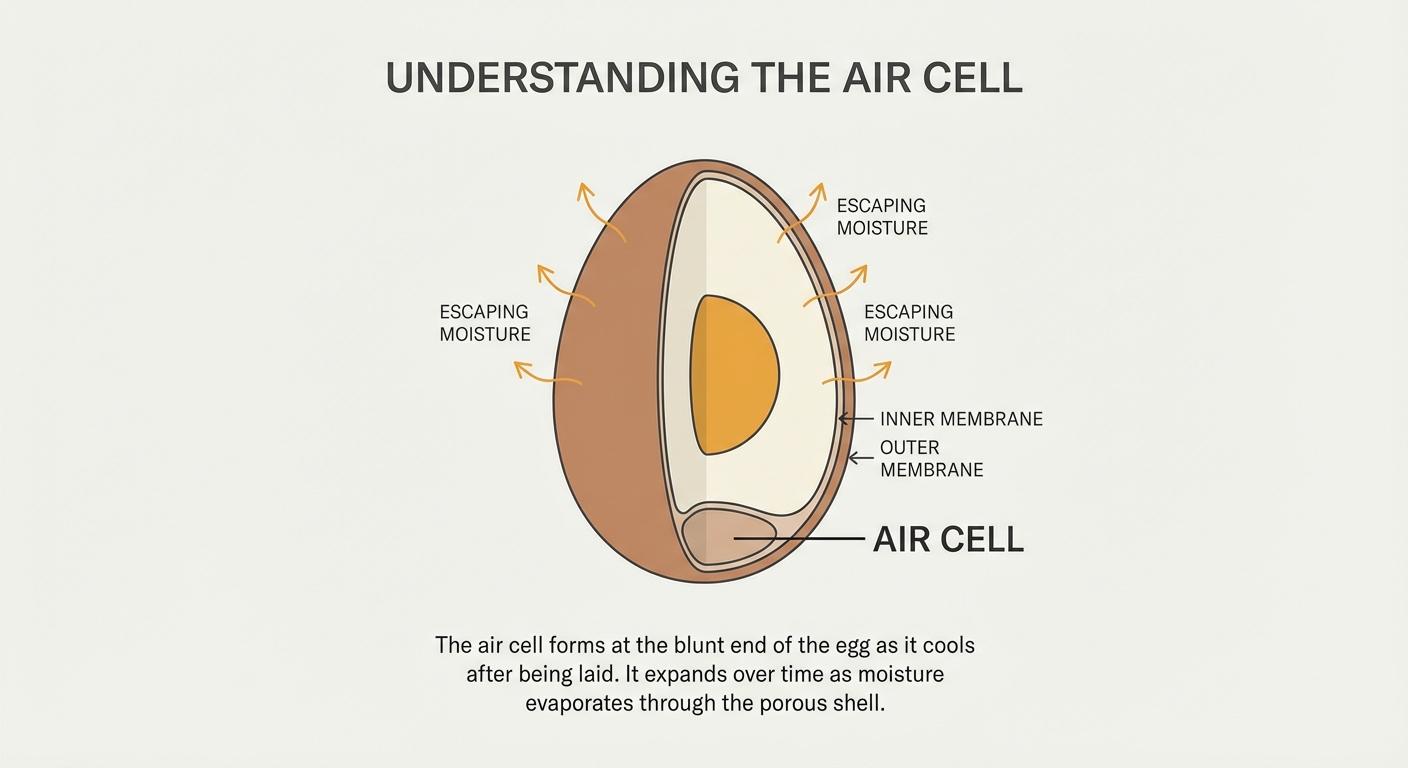 Steps for the egg float test