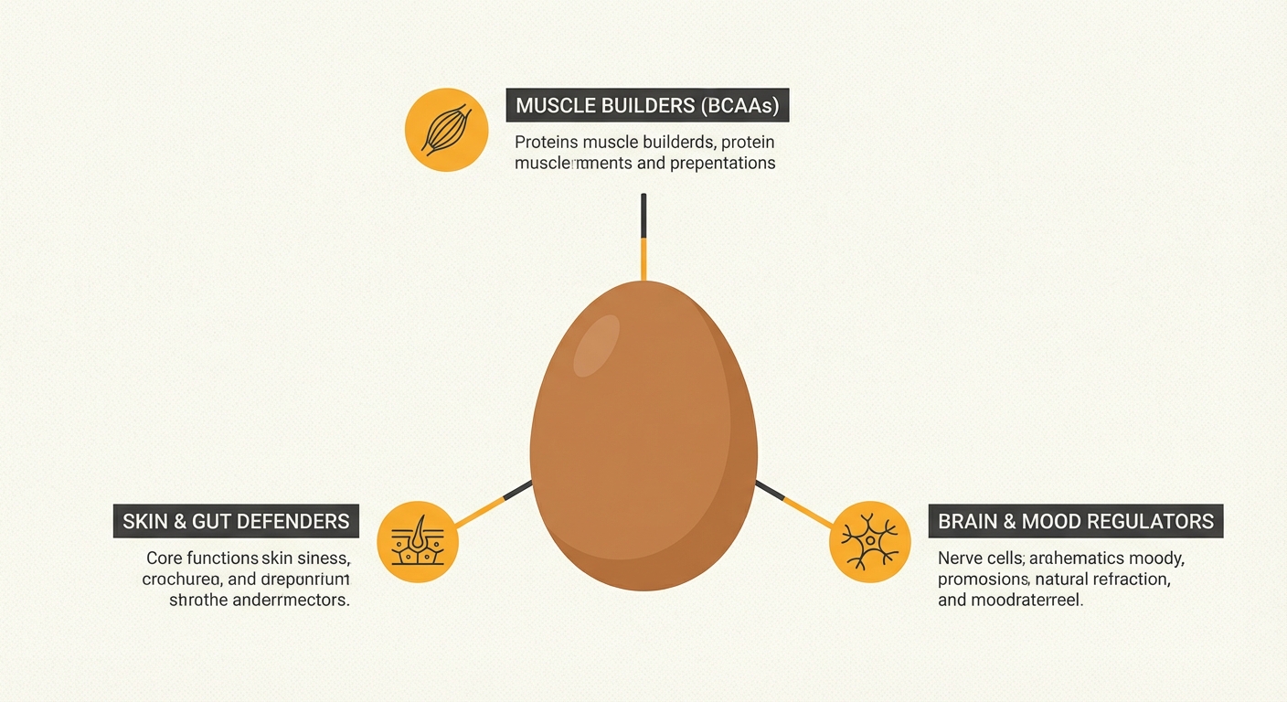 Skin and collagen supporting amino acids