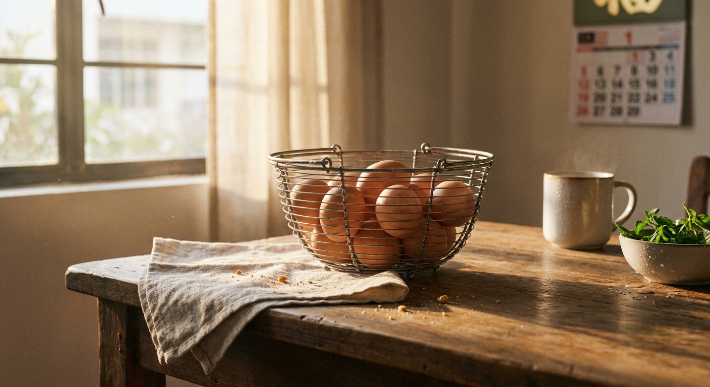 Nutrient rich egg yolk